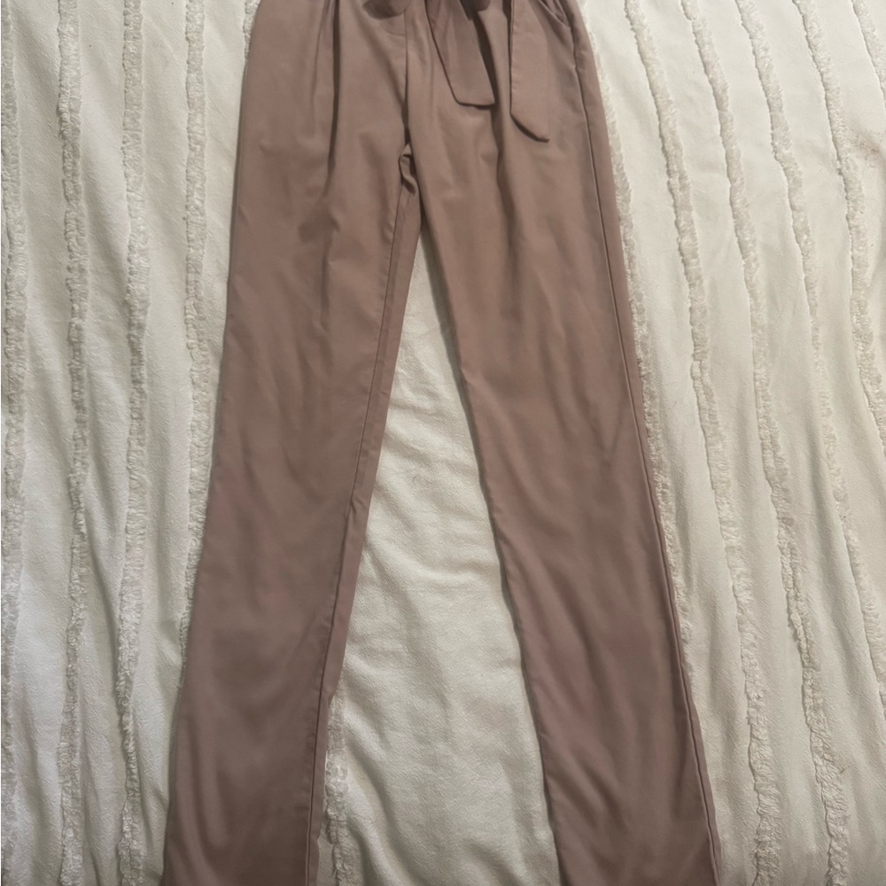 Elegant Pink Women's Pants